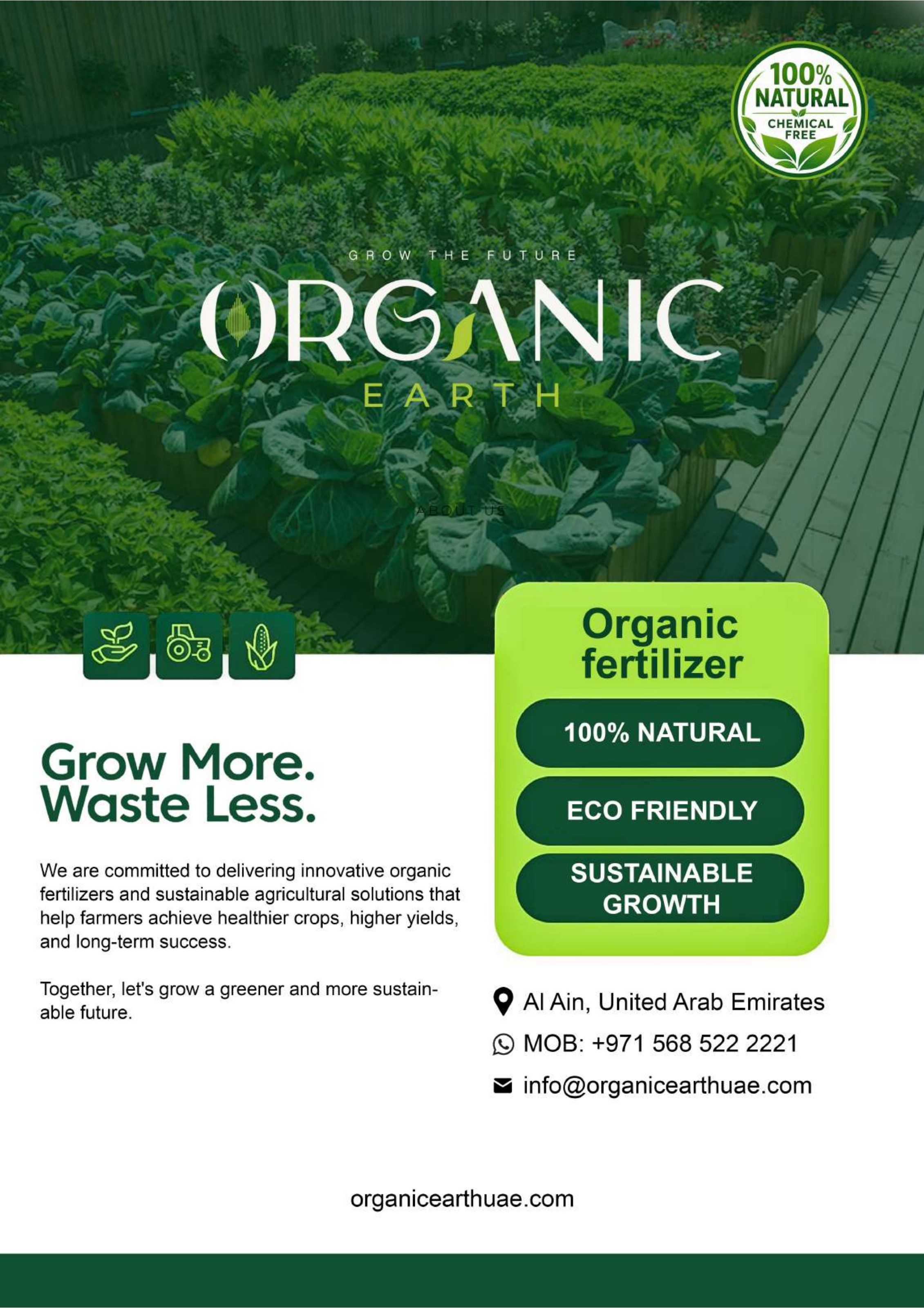 Grow more. Waste less.